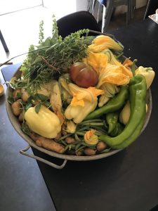 Le potager du Château d'Uzer pour une cuisine de saison