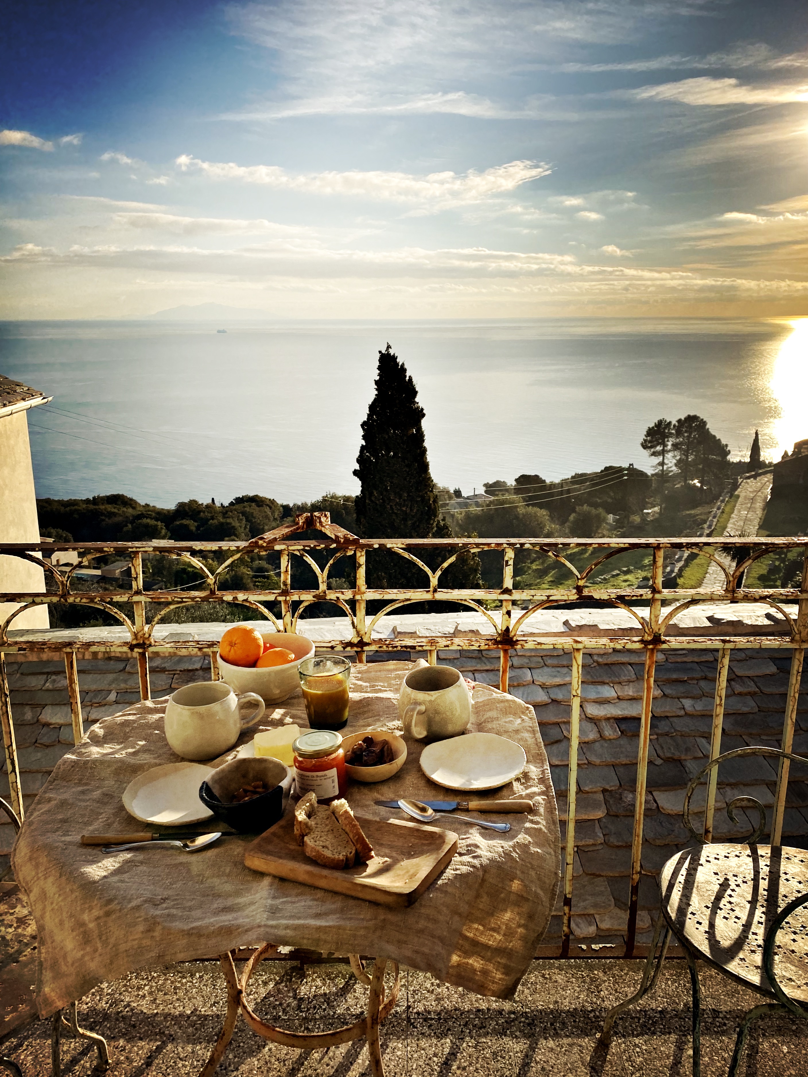 La Casetta du Cap - RDC - Balcon, vue sur la mer